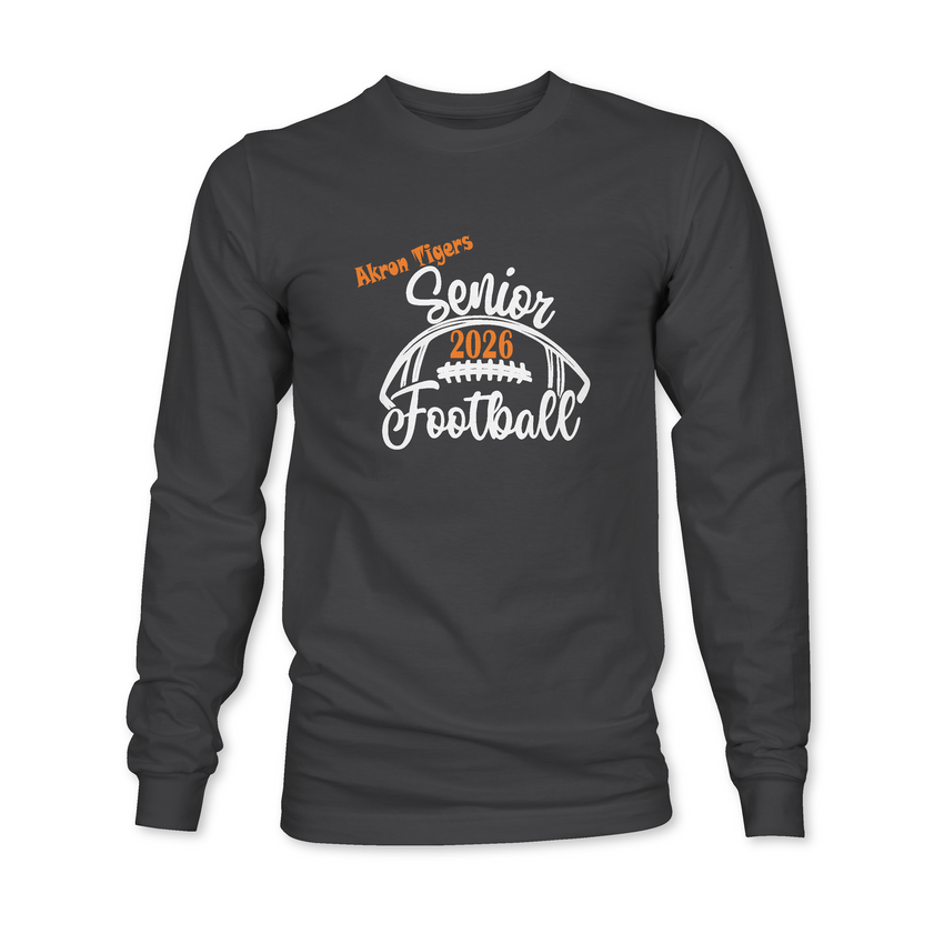 Akron Football Blank Girl Senior