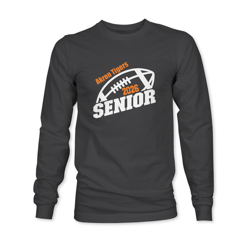 Akron Football Blank Guy Senior