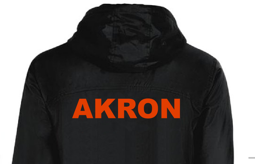 Akron Field Hockey Holloway Conquest Knee Length Zip Up Jacket