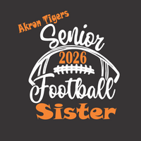 Akron Football Sister Senior