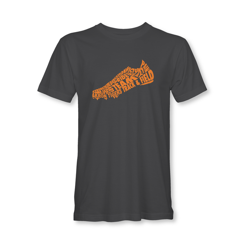 Akron Tigers Track and Field shoe