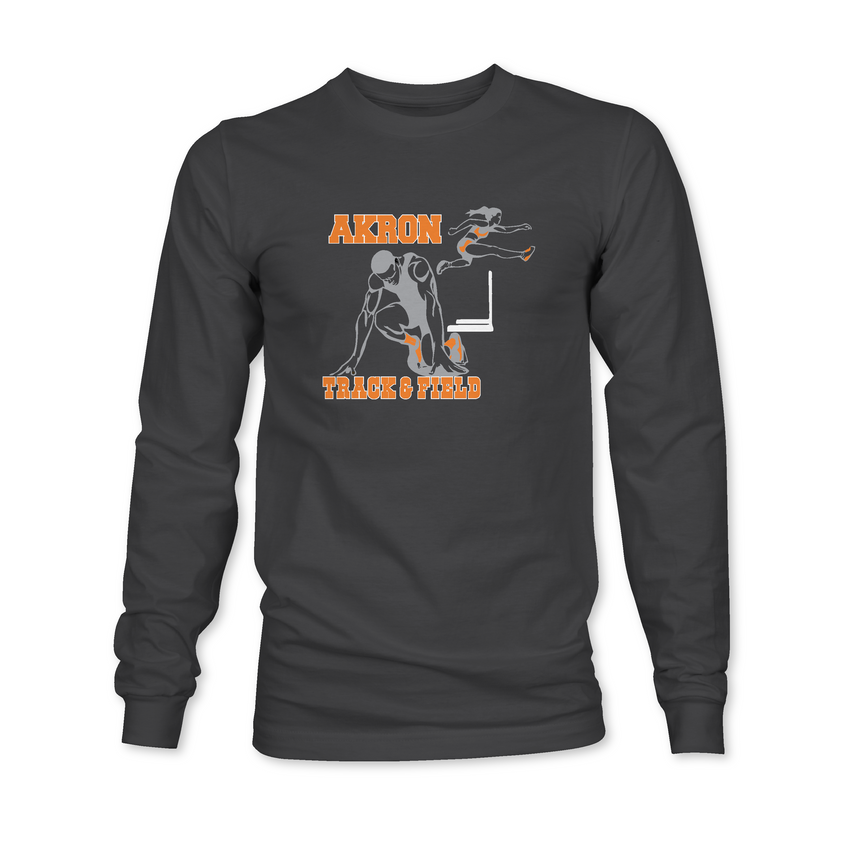 Akron Tigers Track and Field  hurdle