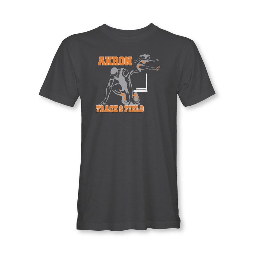 Akron Tigers Track and Field  hurdle