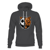 Akron Soccer tiger head ball