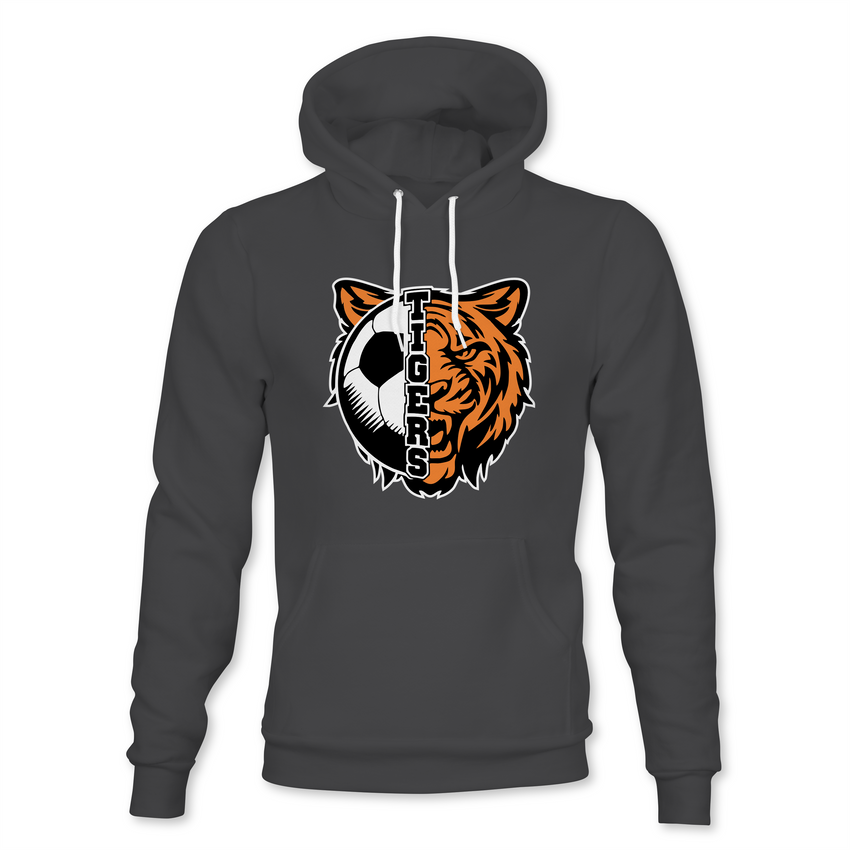 Akron Soccer tiger head ball