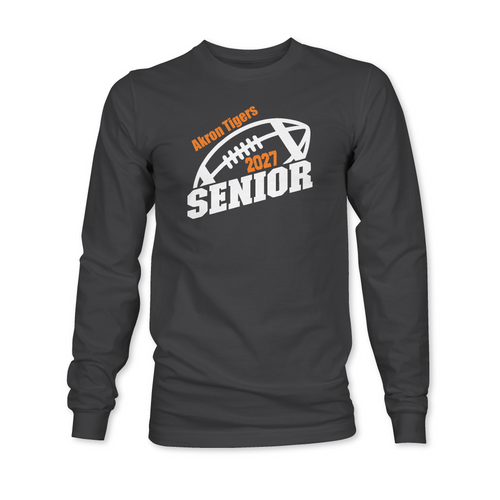 Akron Football Blank Guy Senior