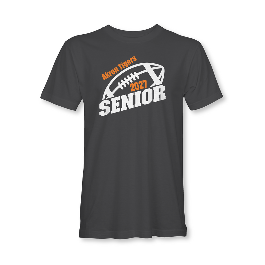 Akron Football Blank Guy Senior