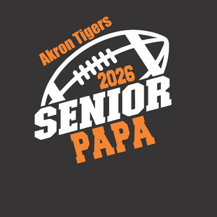 Akron Football Papa Senior
