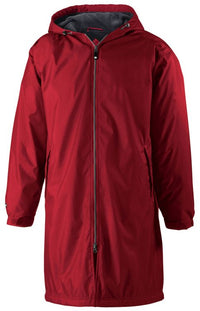 Akron Alden Flag Football Holloway Conquest Knee Length Zip Up Jacket