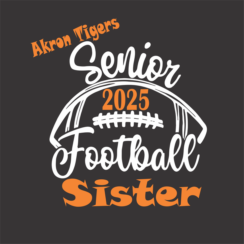 Akron Football Sister Senior