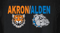 Akron Alden Flag Football Holloway Conquest Knee Length Zip Up Jacket