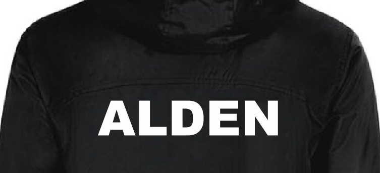 Alden Flag Football Holloway Conquest Knee Length Zip Up Jacket akron