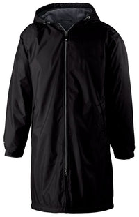 Akron Alden Flag Football Holloway Conquest Knee Length Zip Up Jacket