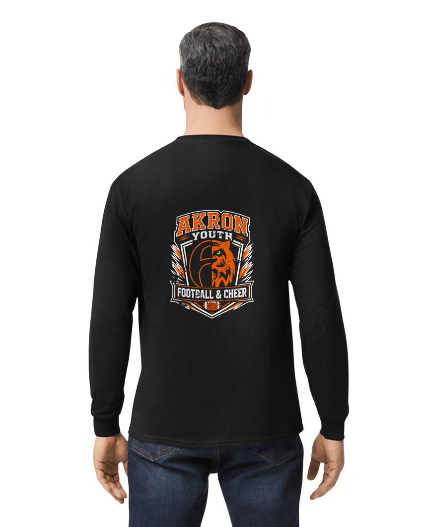 Unisex Long Sleeve Akron Youth Football and Cheer