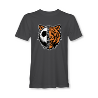 Akron Soccer tiger head ball