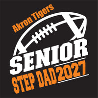 Akron Football Step Dad Senior