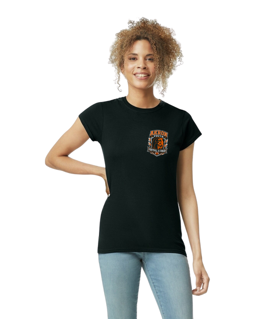 Women T-shirt Akron Youth Football and Cheer