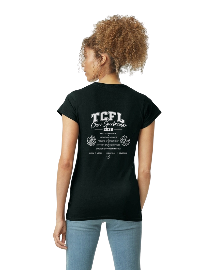 Women T-shirt Tri-County Cheer Spectacular
